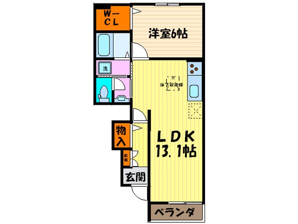 サンリットハウス桜井台の物件間取画像